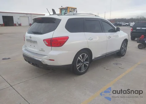 2018 Nissan Pathfinder Platinum from USA, damaged, VIN 5N1DR2MM1JC679157